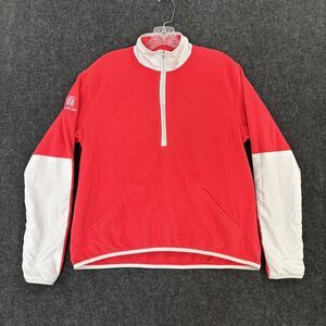 Nike Victory Therma-FIT Pullover Women's Medium Pink 1/2 Zip Golf DA3236-604